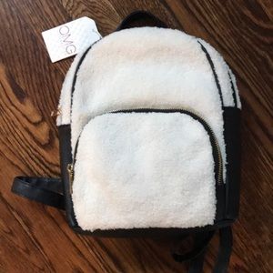 Cute Fleece mini Backpack